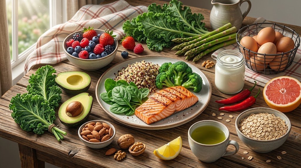 What foods help burn body fat?