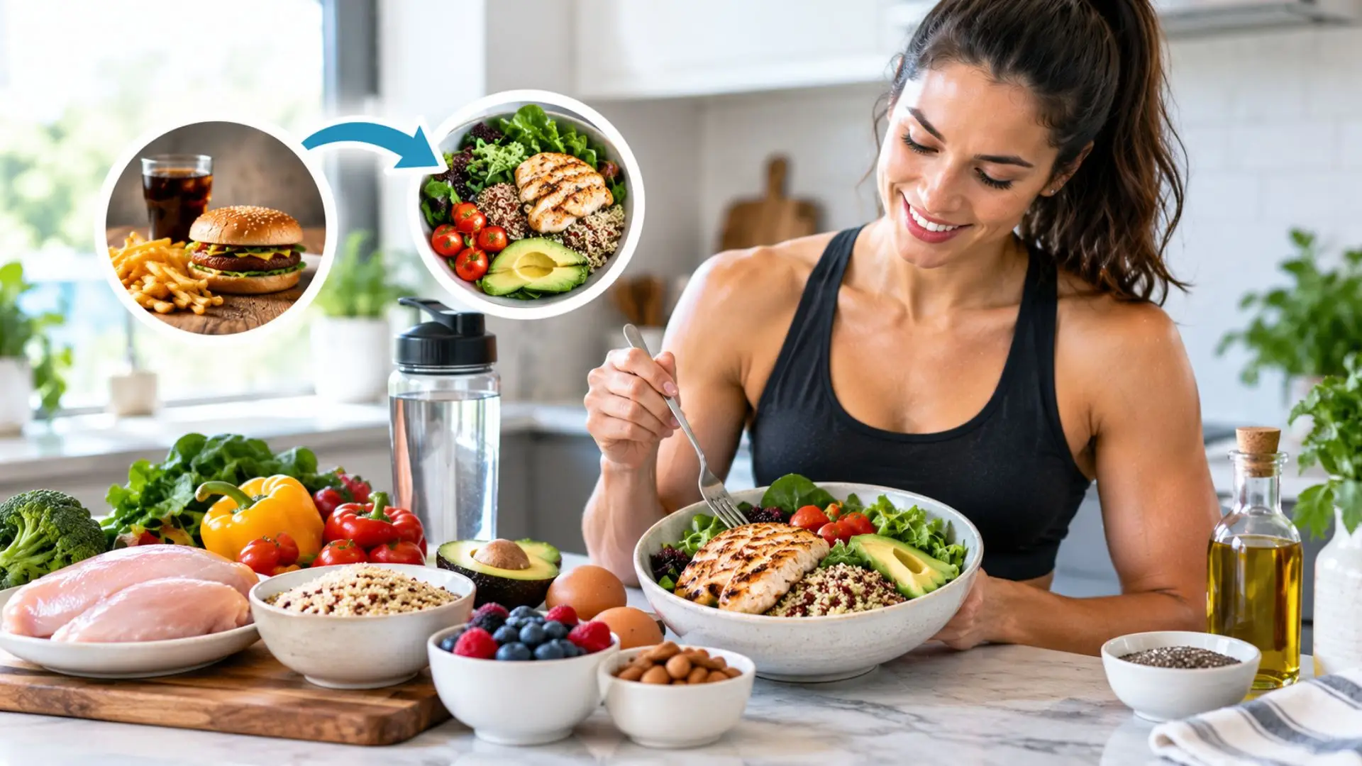 What foods help burn body fat?